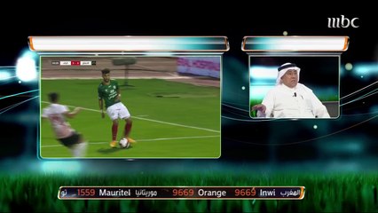 الدغيثر يتحدث الإنجليزية والآغا يمزح معه