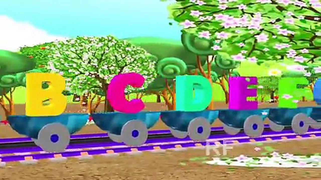 ABC Song ABC TrainSongs and More Nursery Rhymes 3D Animations in HD ...