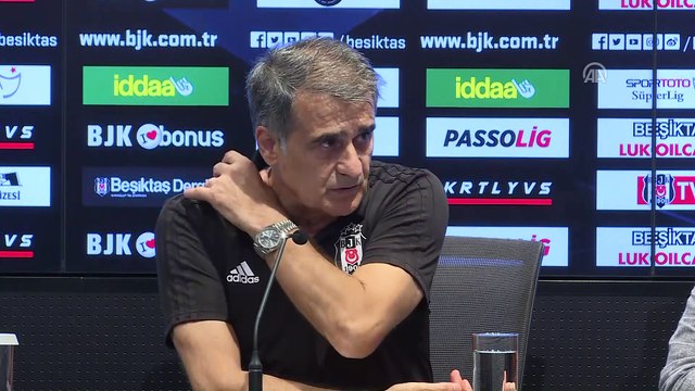 Beşiktaş - Partizan maçının ardından - Beşiktaş Teknik Direktörü Güneş (2) - İSTANBUL