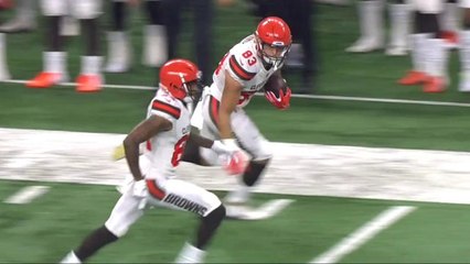 Baker Mayfield airs it out to Devon Cajuste for 41 yards
