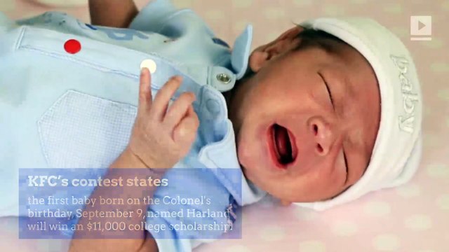 KFC Will Pay You if You Name Your Baby After Colonel Sanders