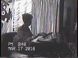 Aretha Franklin Playing Piano at Her Home