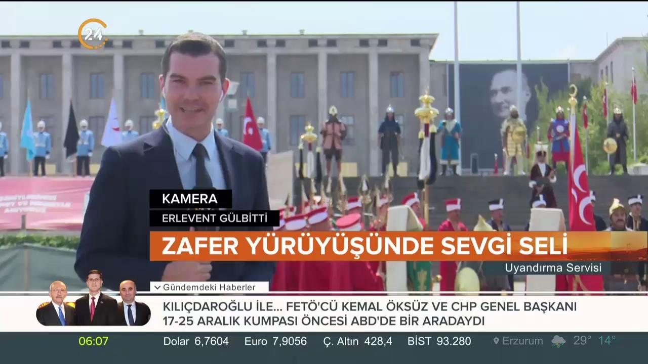 Büyük Taarruz'un 96. yıl dönümünde "Zafer Yürüyüşü" yapıldı