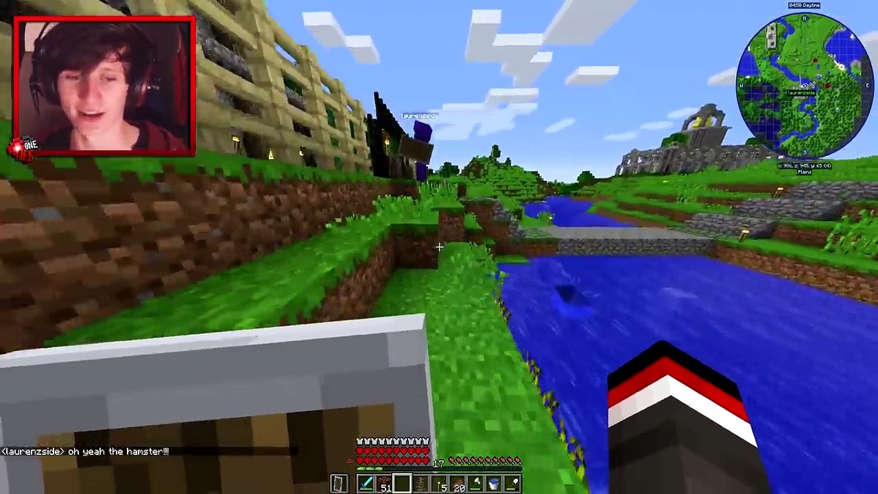 Lauren is MAD at me ALREADY  Minecraft One Life SMP EP2