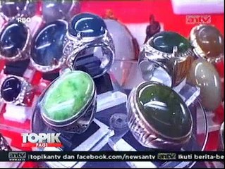 Pameran Komunitas Penggemar Batu di Tangerang