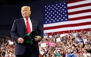 Trump blasts Department of Justice and FBI at Indiana rally