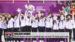 South Korean women's handball team win their 7th Asiad gold medal