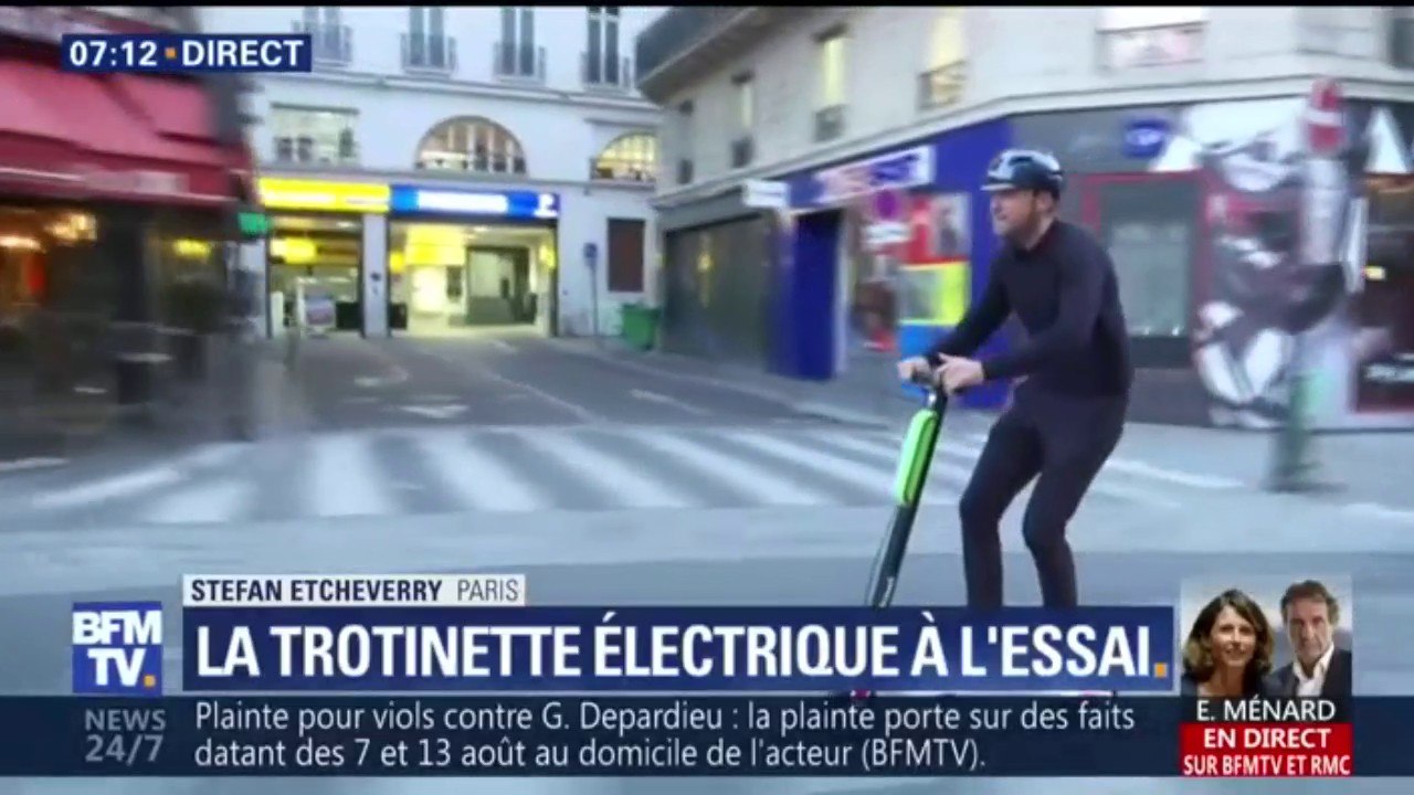 Test: La trottinette électrique en libre service