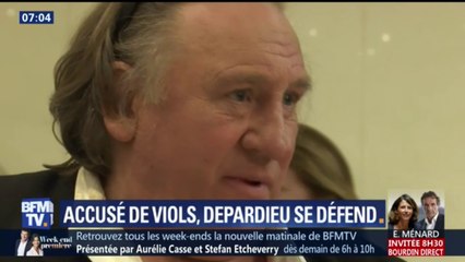Depardieu est "abasourdi" par les accusations selon son avocat