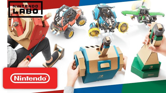 Nintendo Labo - Aperçu Toy-Con 03 : Vehicle Kit