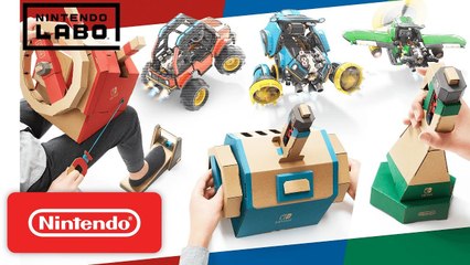 Nintendo Labo - Aperçu Toy-Con 03 : Vehicle Kit