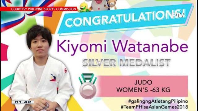 Silver medal, nasungkit ng isang Pinay sa 2018 Asian Games