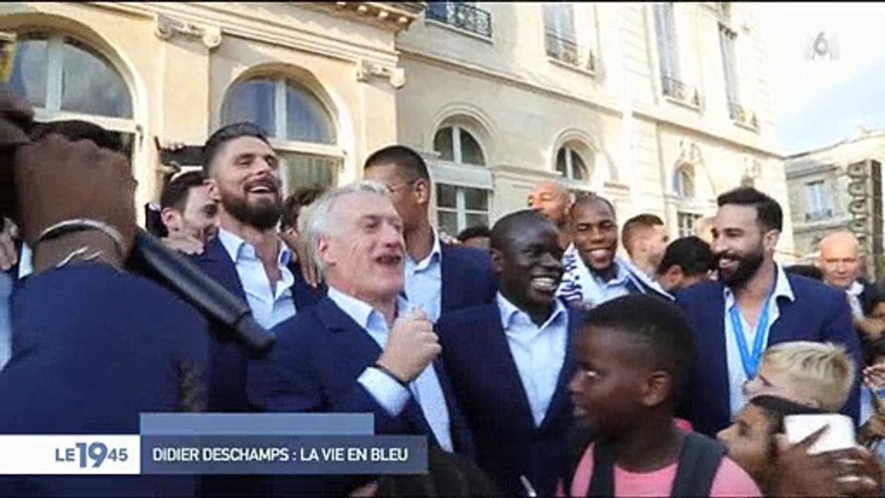 Didier Deschamps a t-il pensé à arrêter de s'occuper de l'équipe de France après la victoire ? Regardez