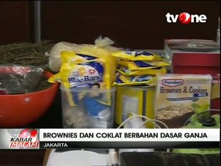BNN Sita Brownies dan Cokelat Berbahan Dasar Ganja