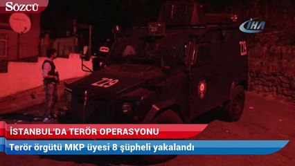 İstanbul'da terör operasyonu