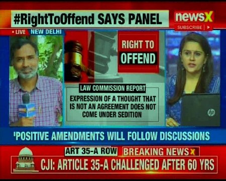 Law Commission invokes a new debate on what can be defined as an act of sedition