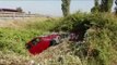 Report TV - Aksident në Milot, makina përfundon në kanal, plagosen rëndë tre vajza, njëra rëndë