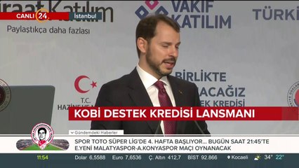 Kobi Destek Kredisi Lansmanı