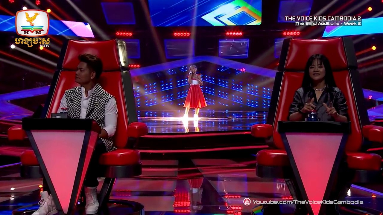 The Voice Kids Cambodia Season 2 | ហ៊ា ស្រីរ័ត្ន - លើកទីមួយ​ | Blind Audition Week 2