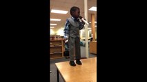 4-year-old gives motivational speech about importance of reading