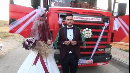 Uzman Çavuş Damada ve Geline TIR Sürprizi