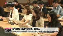 S. Korea to send presidential envoys to Pyongyang ahead of next summit