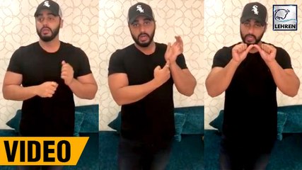 Arjun Kapoor LEARNS Sign Language For A Fan Is The CUTEST Thing Ever!