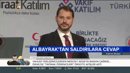 Albayrak'tan saldırılara cevap
