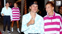 Justin Bieber Has His Fly Open While On A Date With Hailey Baldwin