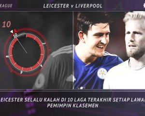 5 Things - Rekor Buruk Leicester Lawan Pemimpin Klasemen