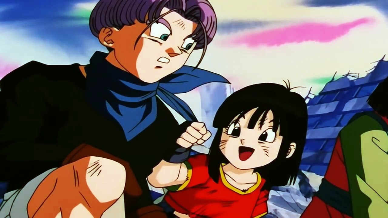 Bulma defiende a Trunks (HD)