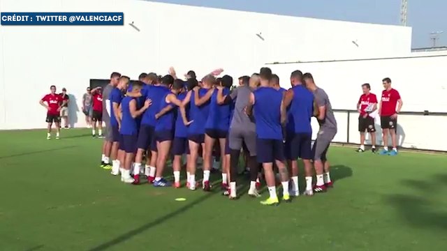 Guedes s’entraîne déjà avec ses coéquipiers à Valence !