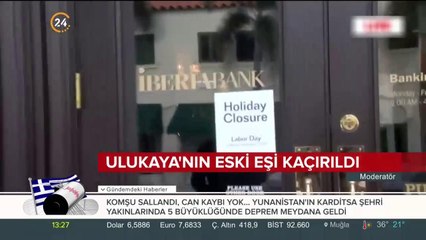 Kaçıran iki Türk yakalandı