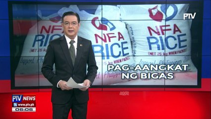 Pag-angkat ng bigas sa ilalim ng minimum access volume, aprubado na