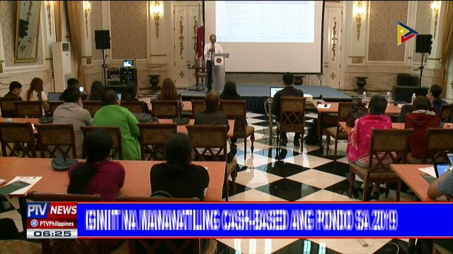 DBM, iginiit na mananatiling cash-based ang pondo sa 2019