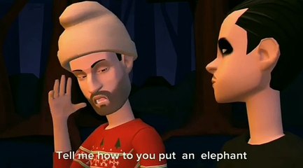 The Jokes , short funny animation film between two friends