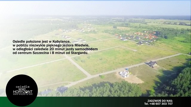 Uzbrojone działki budowlane w Kobylance domy nad Miedwiem działki na sprzedaż Szczecin Inland Bimo Property Sp.z.o.o.s.j