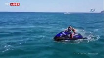 Rusya'da baba ve oğlunun bindiği jet-ski patladı