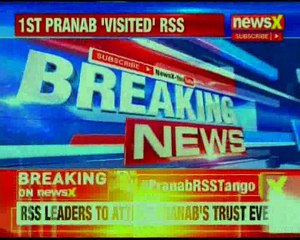 Pranab Mukherjee's trust event in Gurgaon; RSS' Manmohan Vaidya to attend event