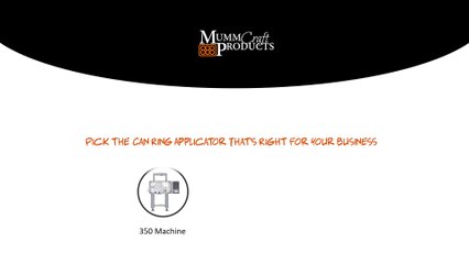 Choose The Right Can Carrier Applicator Machines