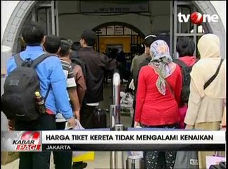 Tiket Kereta Api Lebaran Tidak Mengalami Kenaikkan