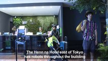 Japanese hotel staffed by robot dinosaurs