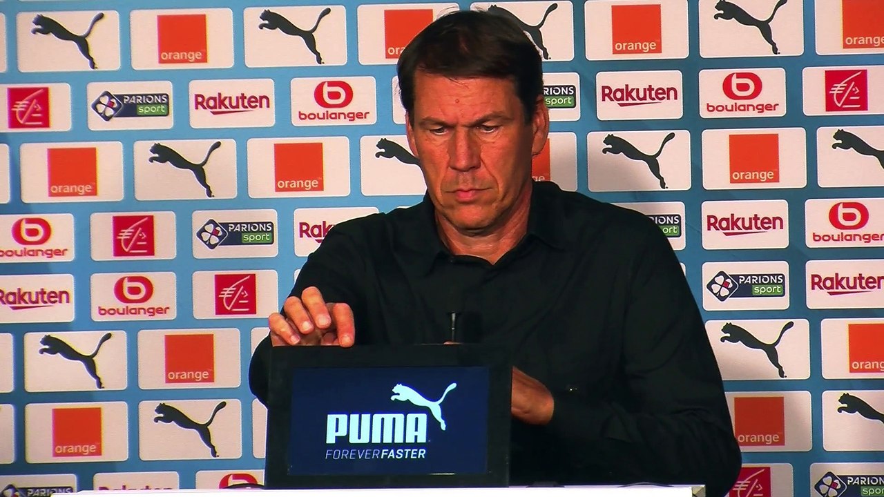 La réaction de Rudi Garcia après le tirage au sort de la phase de poules de Ligue Europa