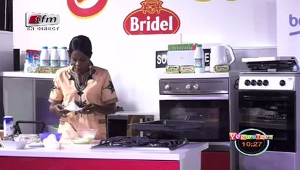 RUBRIQUE CUISINE avec ALPHIE dans Yeewu Leen du 31 Aout 2018