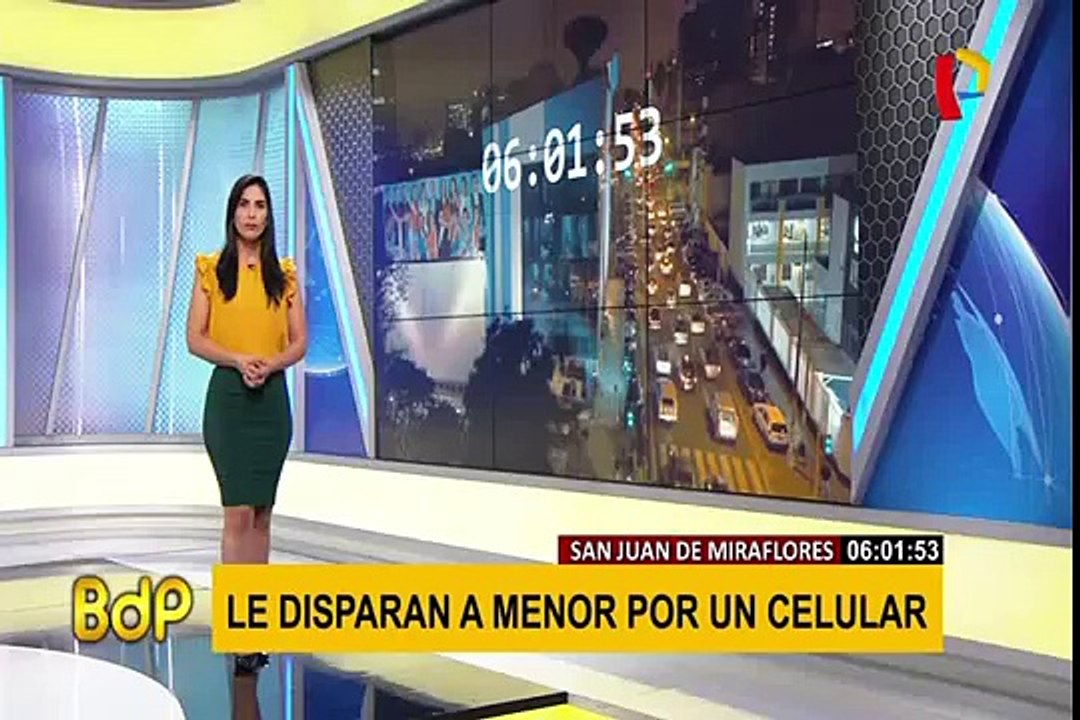 SJM: adolescente fue herido de bala por resistirse al robo de su celular