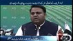 Information Minister Fawad Chaudhry Talk to Media in Islamabad