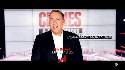 NRJ12 dévoile les premières images de "Crimes et Faits-divers: la quotidienne" de Jean-Marc Morandini qui débute lundi en direct à 13h35 - Vidéo