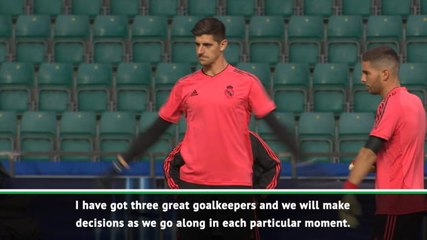 I won't tell you my number one goalkeeper - Lopetegui