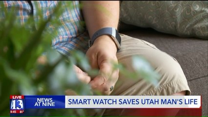 Utah Man Says Fitbit Saved His Life