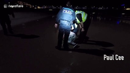 Woman pulled from sea in Bournemouth in early-morning rescue